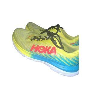 HOKA Mens Hoka One One Mach 5 Evening Primrose Scuba Blue Size 13D